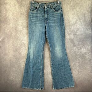 Levi’s Premium 70s High Flare Jeans Women 29 Blue Medium Wash High Rise 29x31
